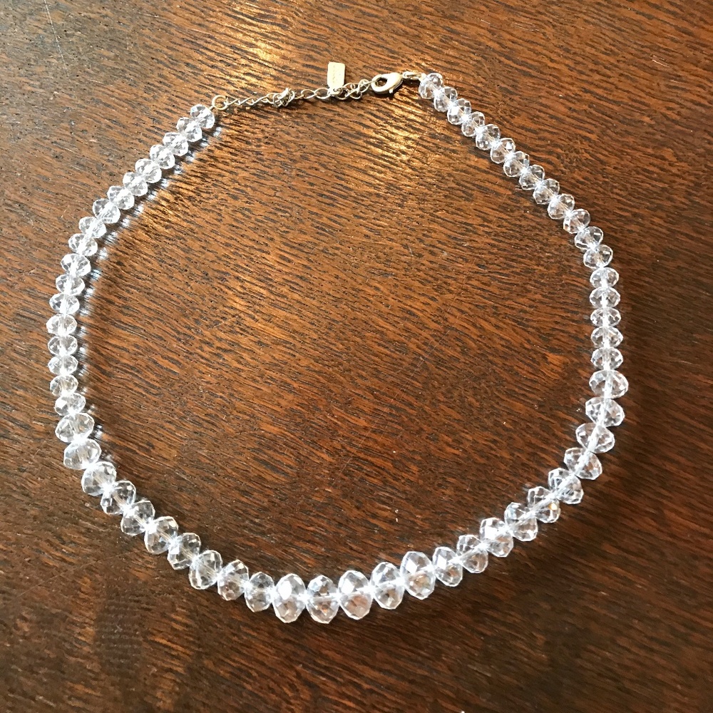 Crystal bead necklace, 1928 Jewelry Co.
